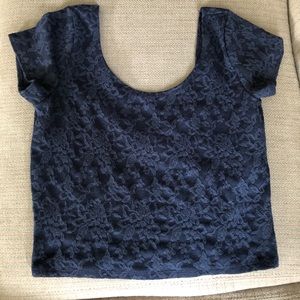 Abercrombie&Fitch lace crop top